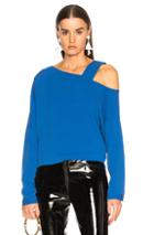 Tibi Cutout Top In Blue