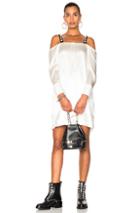 3.1 Phillip Lim Cold Shoulder Dress In Neutrals,white