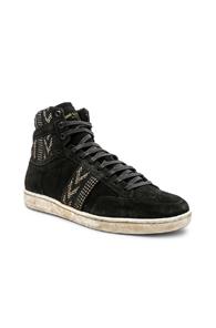 Saint Laurent Sl/10 Court Classic In Black
