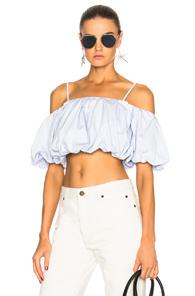3.1 Phillip Lim Off Shoulder Top In Blue