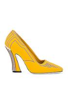 Fendi Ffreedom Heel In Yellow