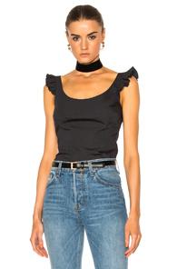 Brock Collection Tai Blouse In Black