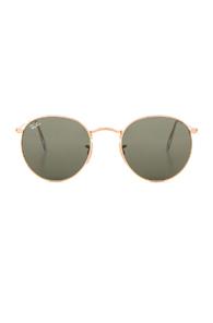 Ray-ban Round Sunglasses In Metallics
