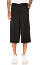 Ganryu Wool Gabardine Pants In Black