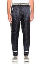 3.1 Phillip Lim Reversible Cropped Pants In Blue