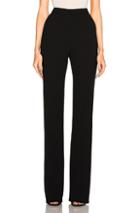 David Koma High Waist Trousers In Black
