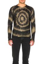 Marni Tie Dye Sweater In Green,ombre & Tie Dye