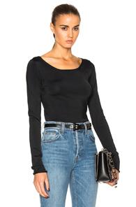 Acne Studios Roso Tight Sweater In Black