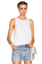 James Perse Wrap Tunic Top In White