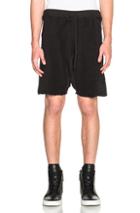 Mr. Completely Zipper Shorts In Black