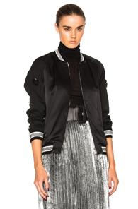 3.1 Phillip Lim Tux Bomber Jacket In Black
