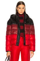 Proenza Schouler Pswl Nylon Hooded Puffer Jacket In Black,red