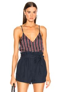 Frame Classic Cami In Blue,red,stripes