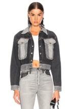 Jean Atelier Veroniqua Jacket In Black,gray