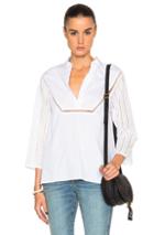 Thakoon Caftan Top In White