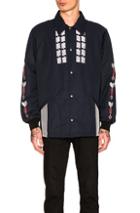 Lanvin Embroidered Jacket In Blue