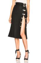 Altuzarra Hiroki Lightweight Linen Skirt In Black