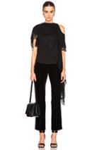 Givenchy Reversible Asymmetrical Top In Black
