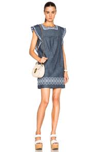 Athe By Vanessa Bruno Egiste Dress In Blue