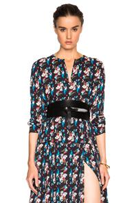 Tanya Taylor Heather Top In Abstract,blue
