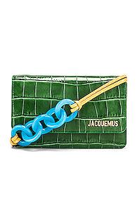 Jacquemus Le Sac Riviera Bag In Green
