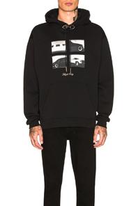 Alexander Wang Limo Bolo Hoodie In Black