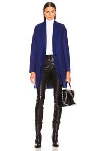 Rag & Bone Kaye Coat In Blue