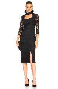 Alexis Fiorenza Dress In Black,blue