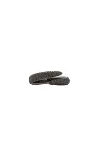 Eva Fehren Wrap Claw Pave Ring In Metallics