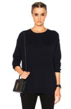 James Perse Oversized Sweater In Blue