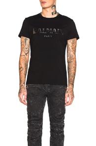 Balmain Balmain Paris T-shirt In Black