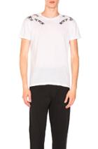 Valentino Star Print Tee In White