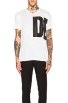 Ann Demeulemeester Deux Print Tee In White