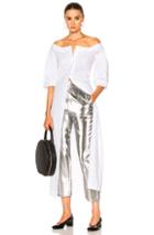 Isa Arfen Full Sleeve Long Top In White