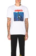 Calvin Klein 205w39nyc Jaws 1975 Graphic Tee In White