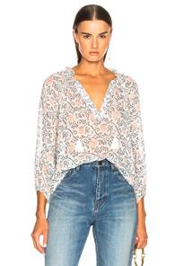 Ulla Johnson Miren Top In Black