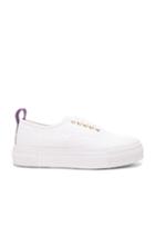 Eytys Canvas Mother Sneakers In White