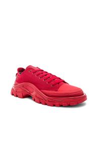 Adidas By Raf Simons Detroit Runner In Red