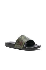 Givenchy Slide Sandals In Black