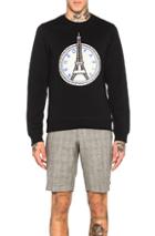 Kenzo Eiffel Badge Sweatshirt In Black