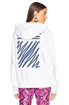 Off-white Fwrd Exclusive Hooded Sweatshirt In White