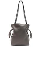 Loewe Flamenco Knot Small Bag In Gray