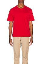Visvim Jumbo Tee In Red