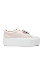 Acne Studios Nappa Leather Drihanna Sneakers In Neutrals