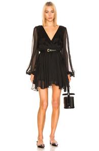 Caroline Constas Olena Dress In Black