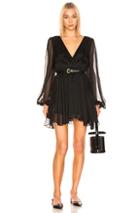 Caroline Constas Olena Dress In Black