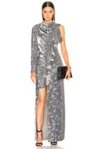 Ashish Siren Dress In Metallics