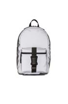Christopher Kane Reflective Backpack In Metallics,gray