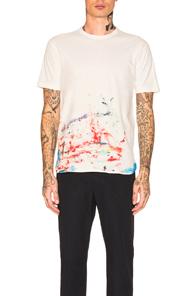 Junya Watanabe Printed Tee In White