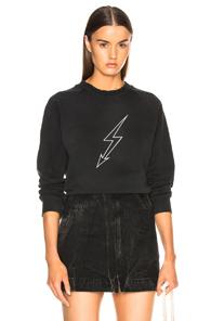 Givenchy Lightning Bolt Sweatshirt In Black